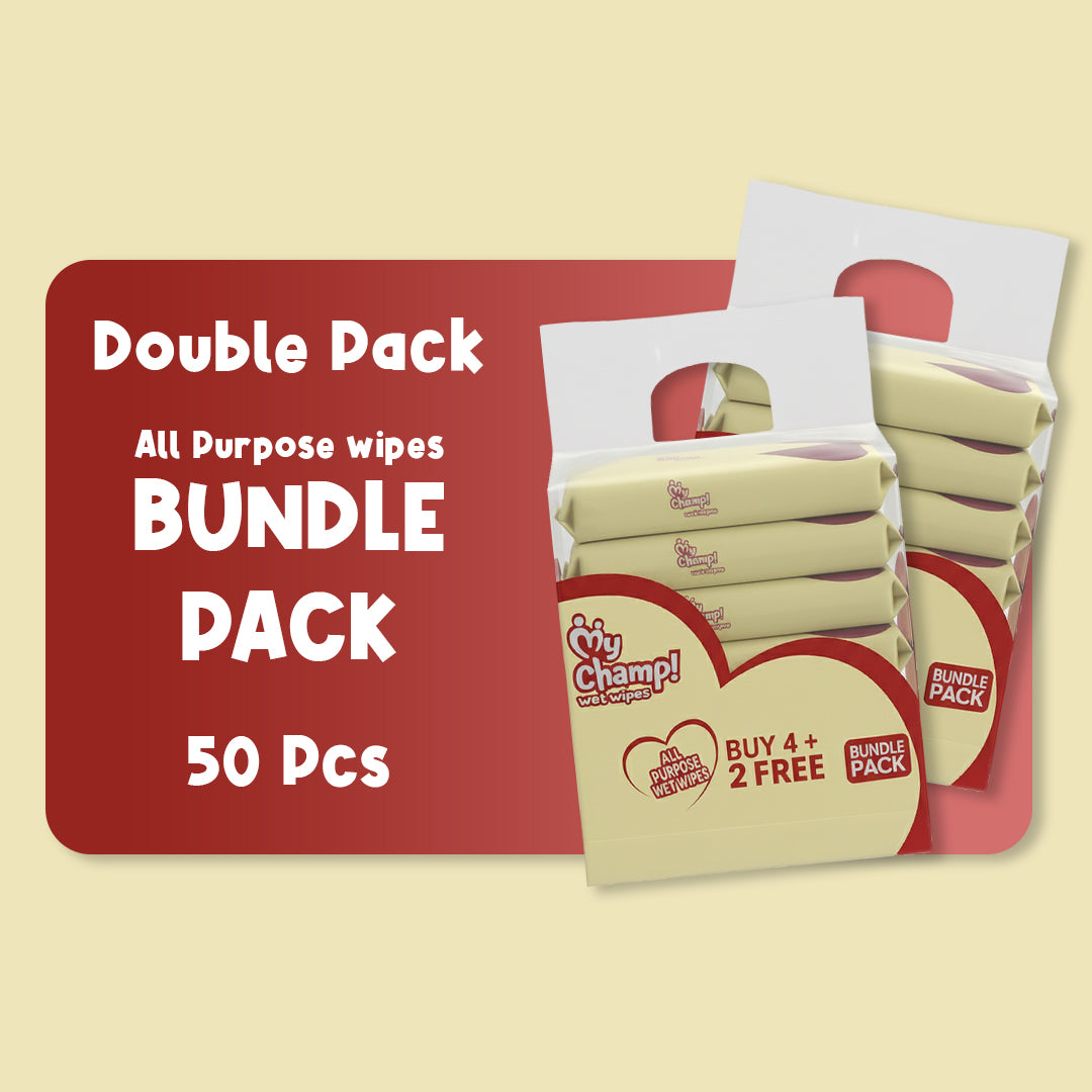 MY CHAMP ALL PURPOSE WIPES BUNDLE PACK OF 2