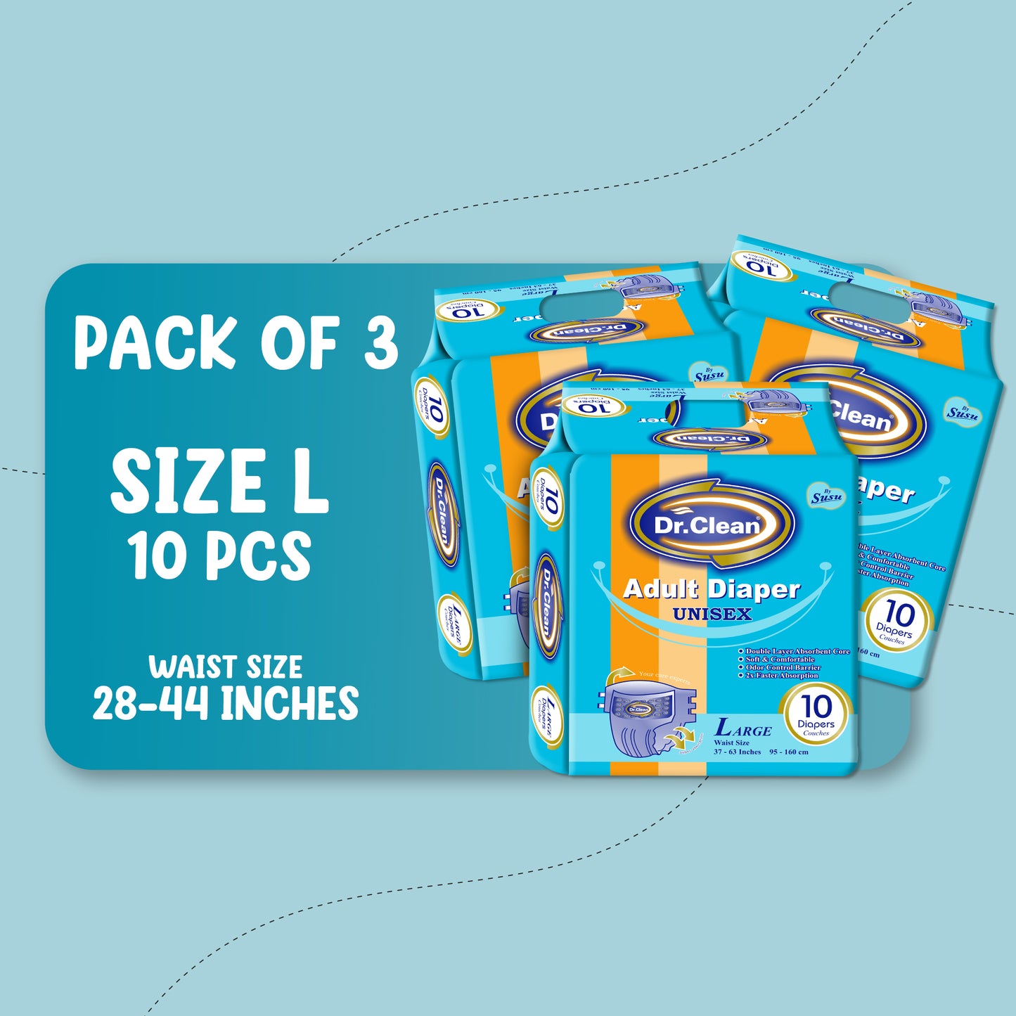 DR CLEAN (L) BUNDLE PACK OF 3