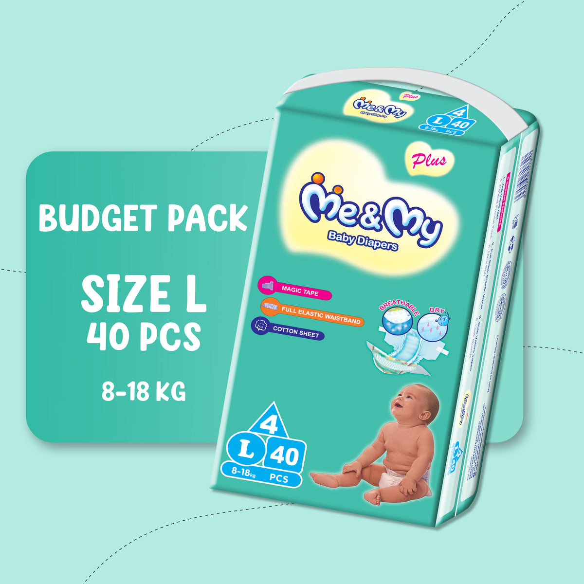 ME&MY PLUS BUDGET L-40PCS