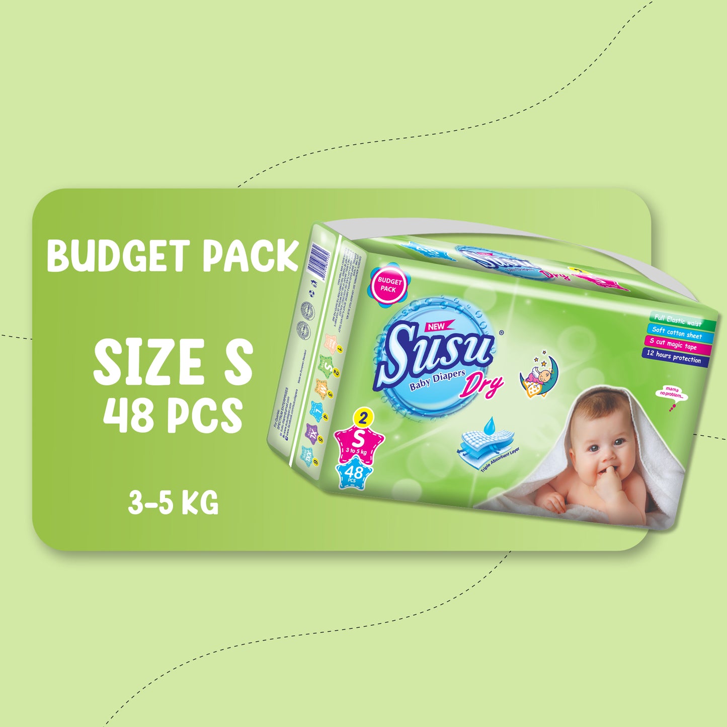 NEW SUSU DRY (S) - 48 PCS