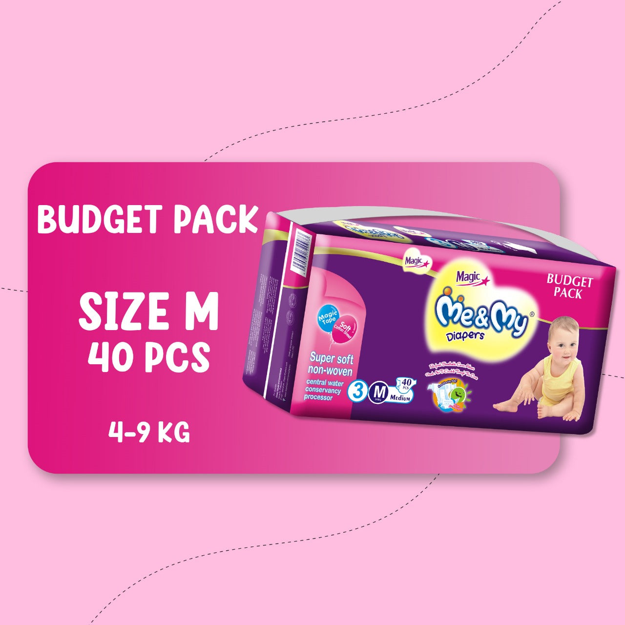 ME & MY MAGIC BUDGET (M) -40 PCS