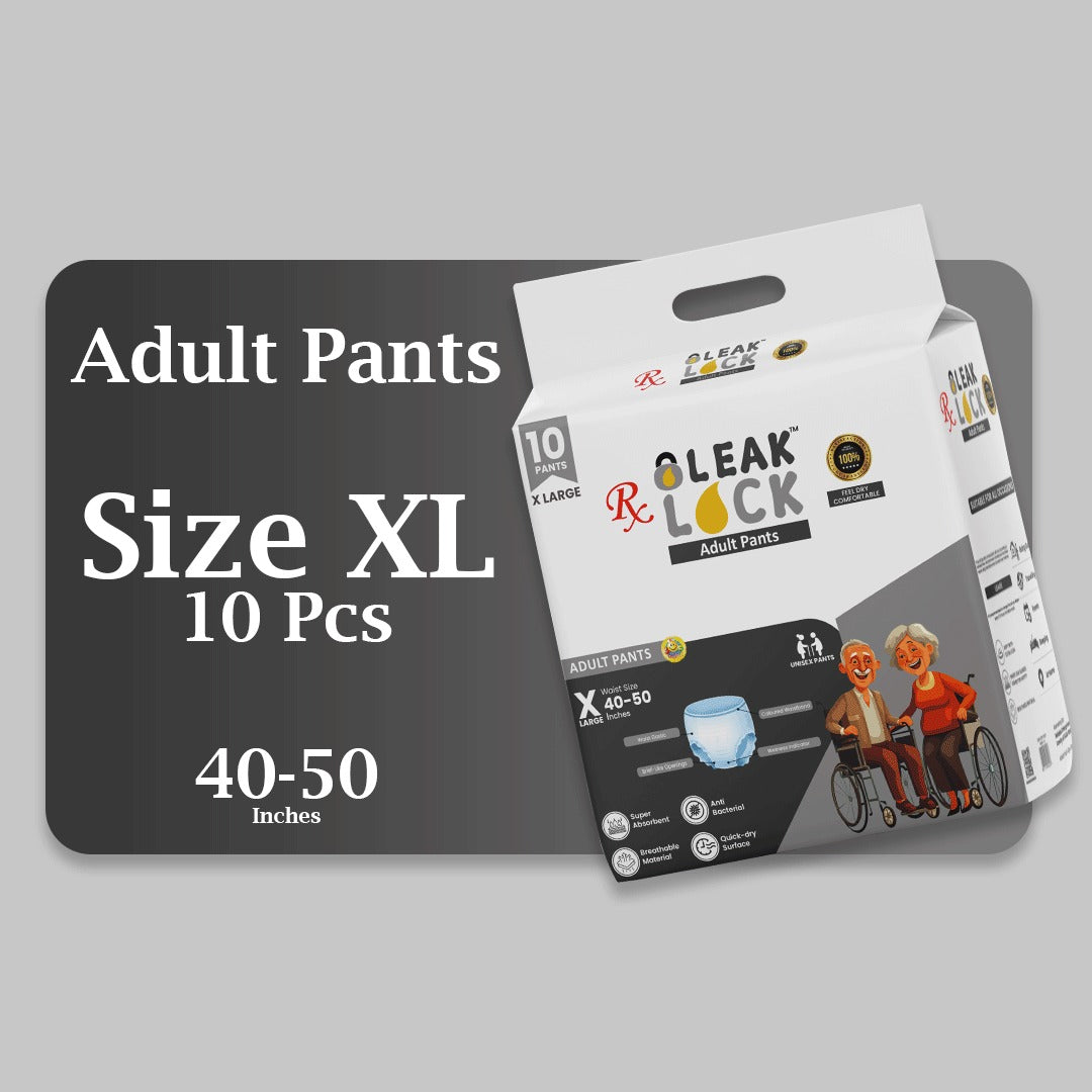 Leak Lock Adult Pants (XL)- 10 PCS