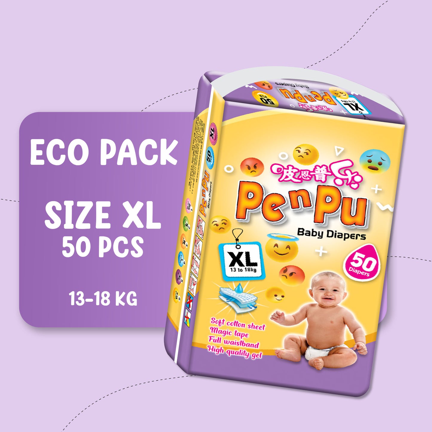 PE N PU X LARGE (XL) - 50 PCS