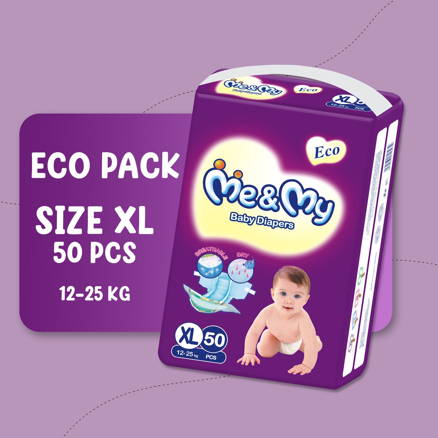 ME & MY PLUS ECO (XL) -50 PCS