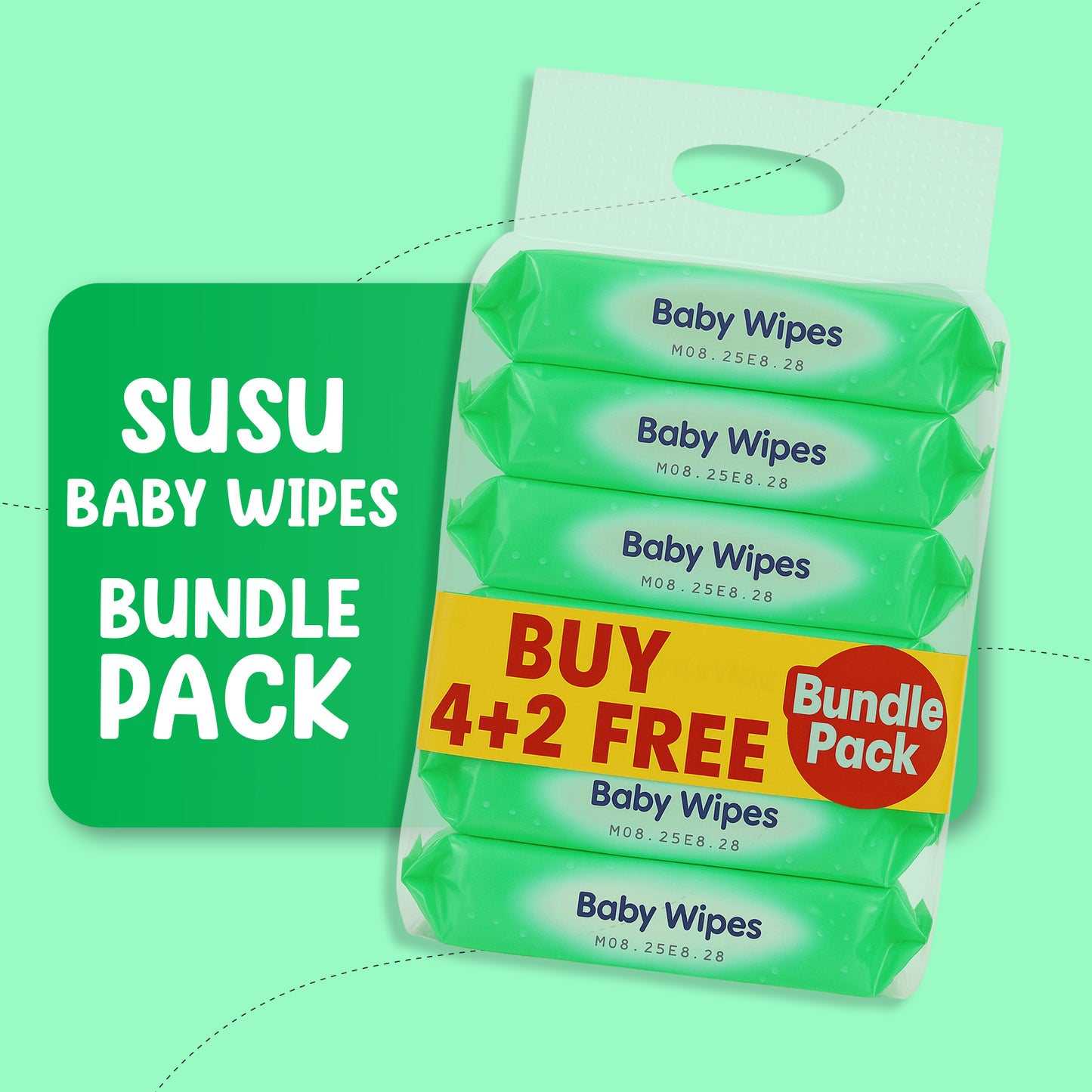 Susu lid open bundle 4+2