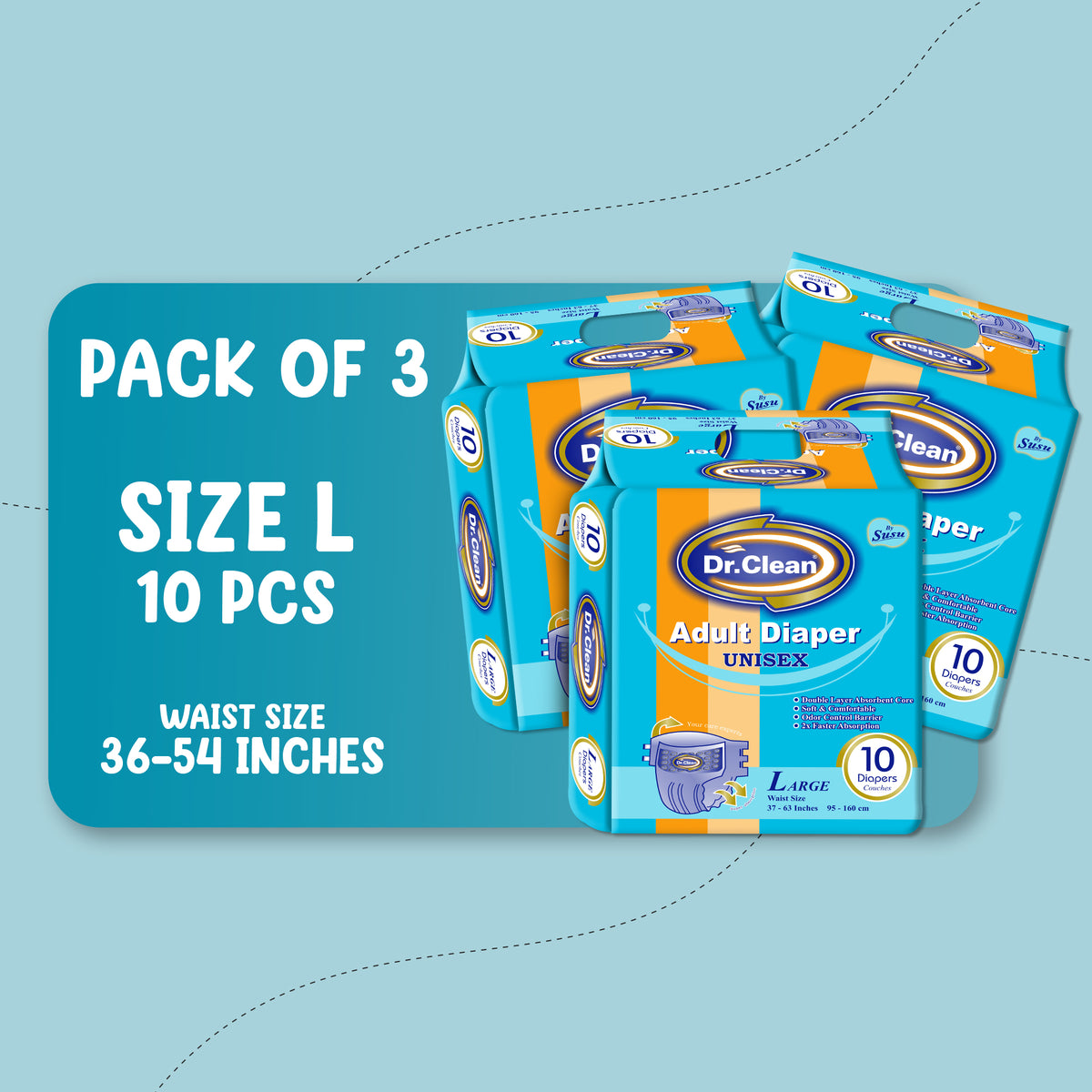 DR CLEAN (L) BUNDLE PACK OF 3