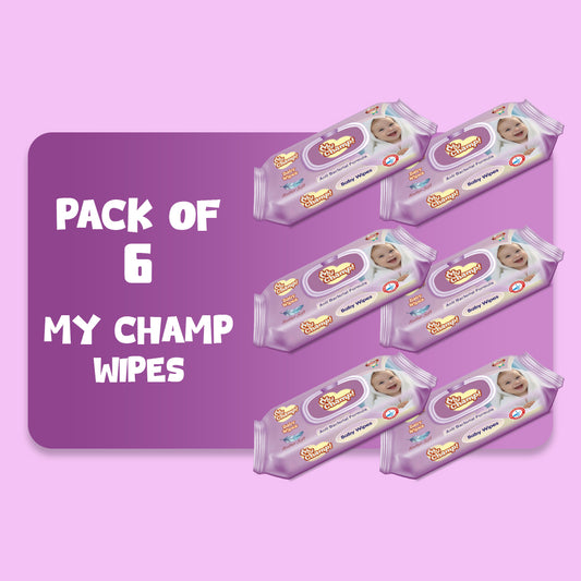 MY CHAMP wipes of 6 wipes