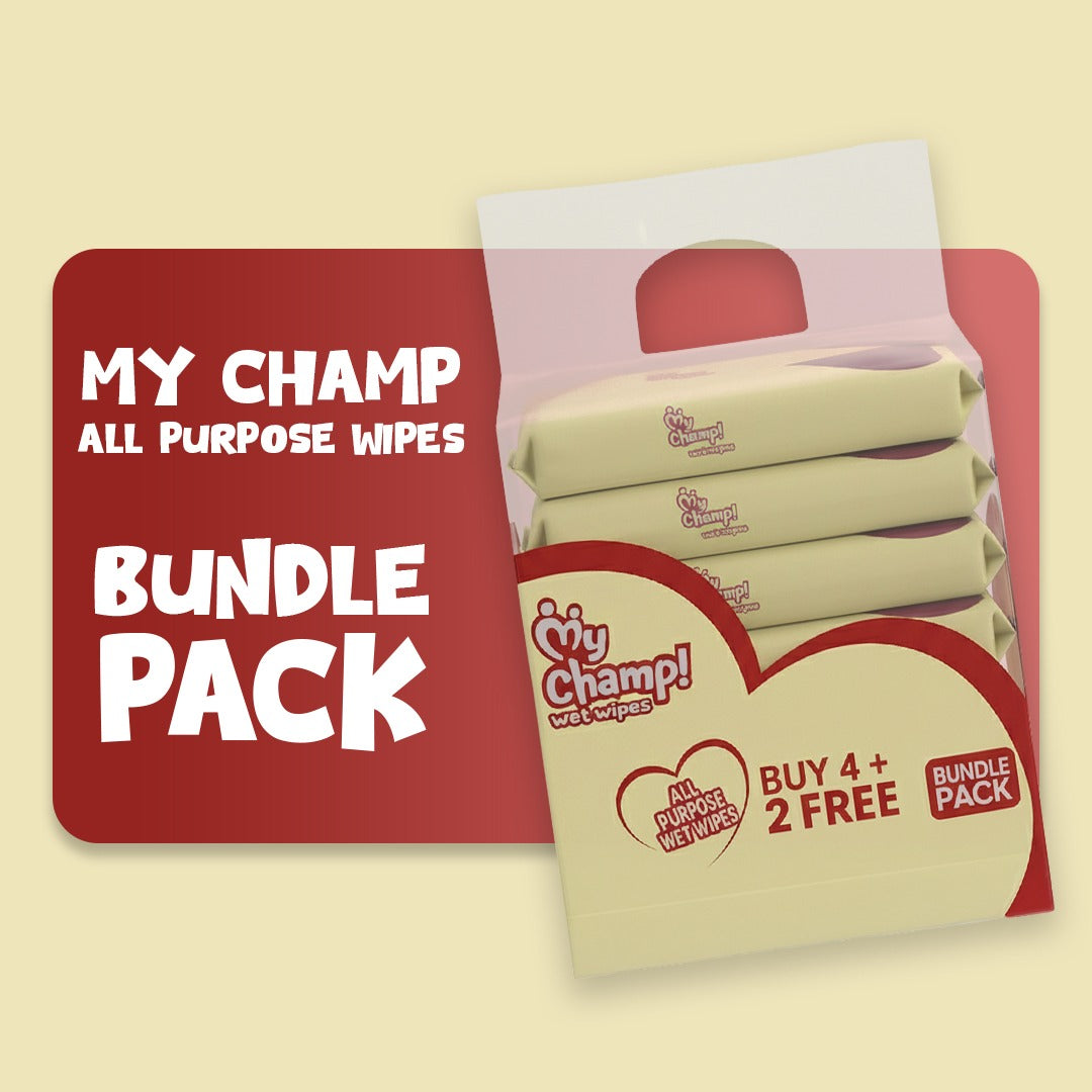 MY CHAMP ALL PURPOSE WIPES (BUY 4 + 2 Free)