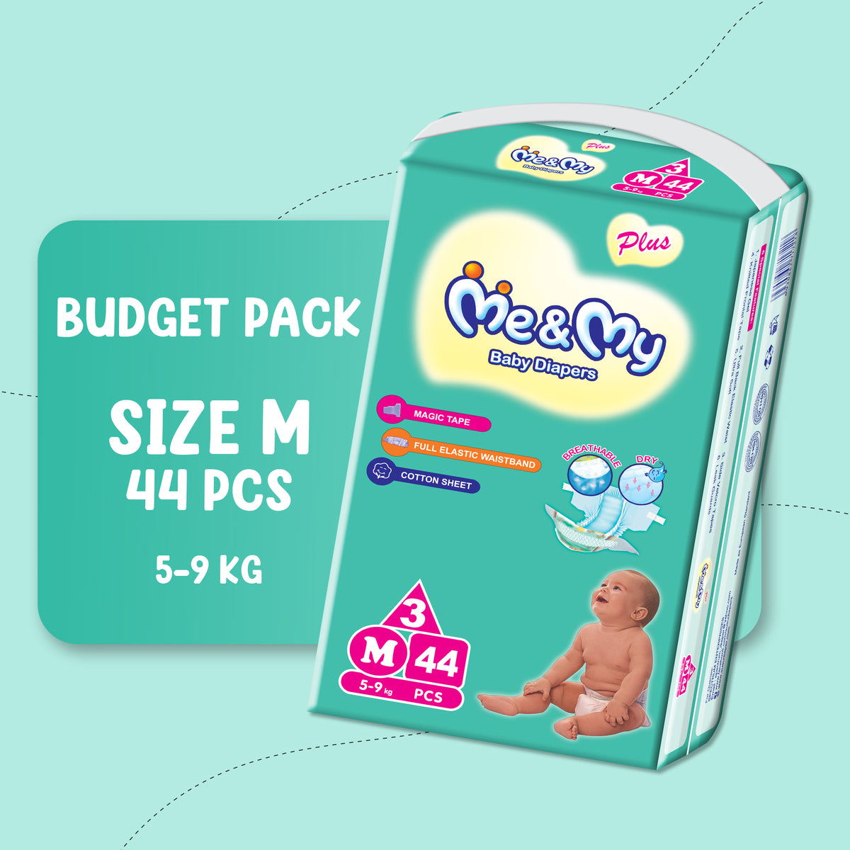 ME&MY PLUS BUDGET M-44PCS