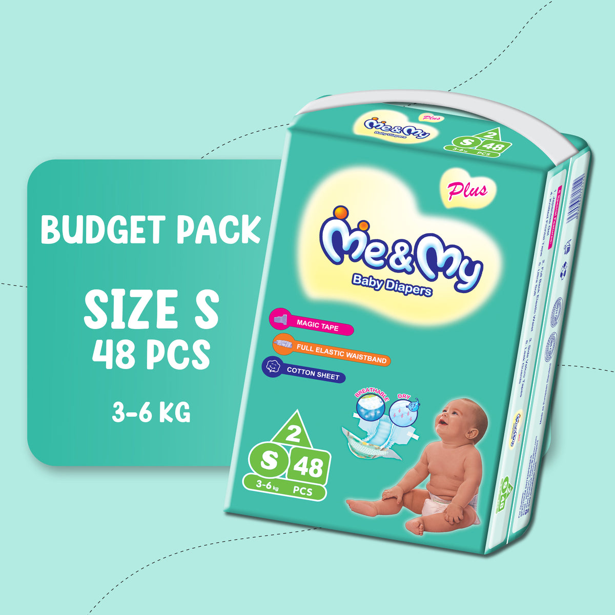 ME&MY PLUS BUDGET S-48 PCS