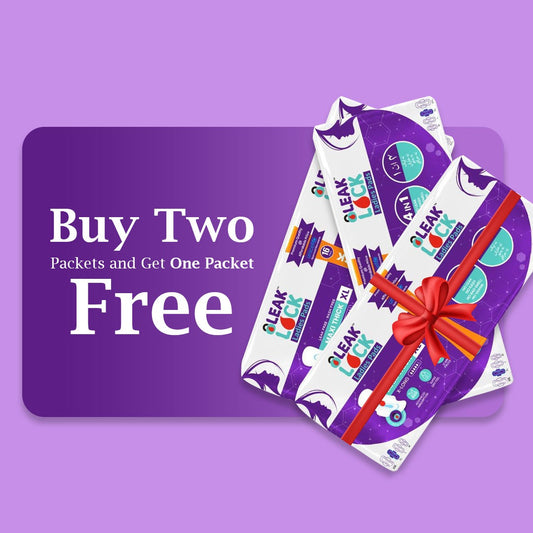 LEAK LOCK LADIES PADS (XL). 16 PCS (buy two packets and get one free)