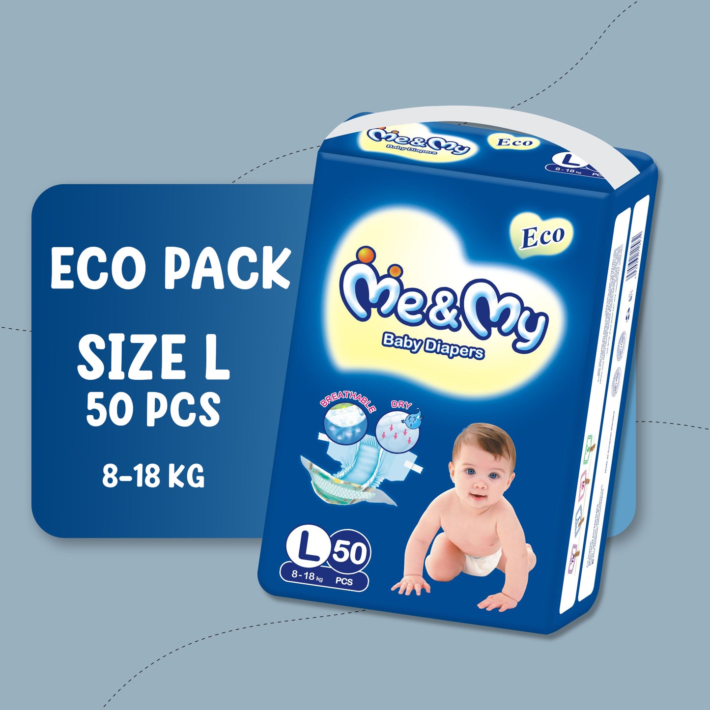 ME & MY PLUS ECO  (L) -50 PCS
