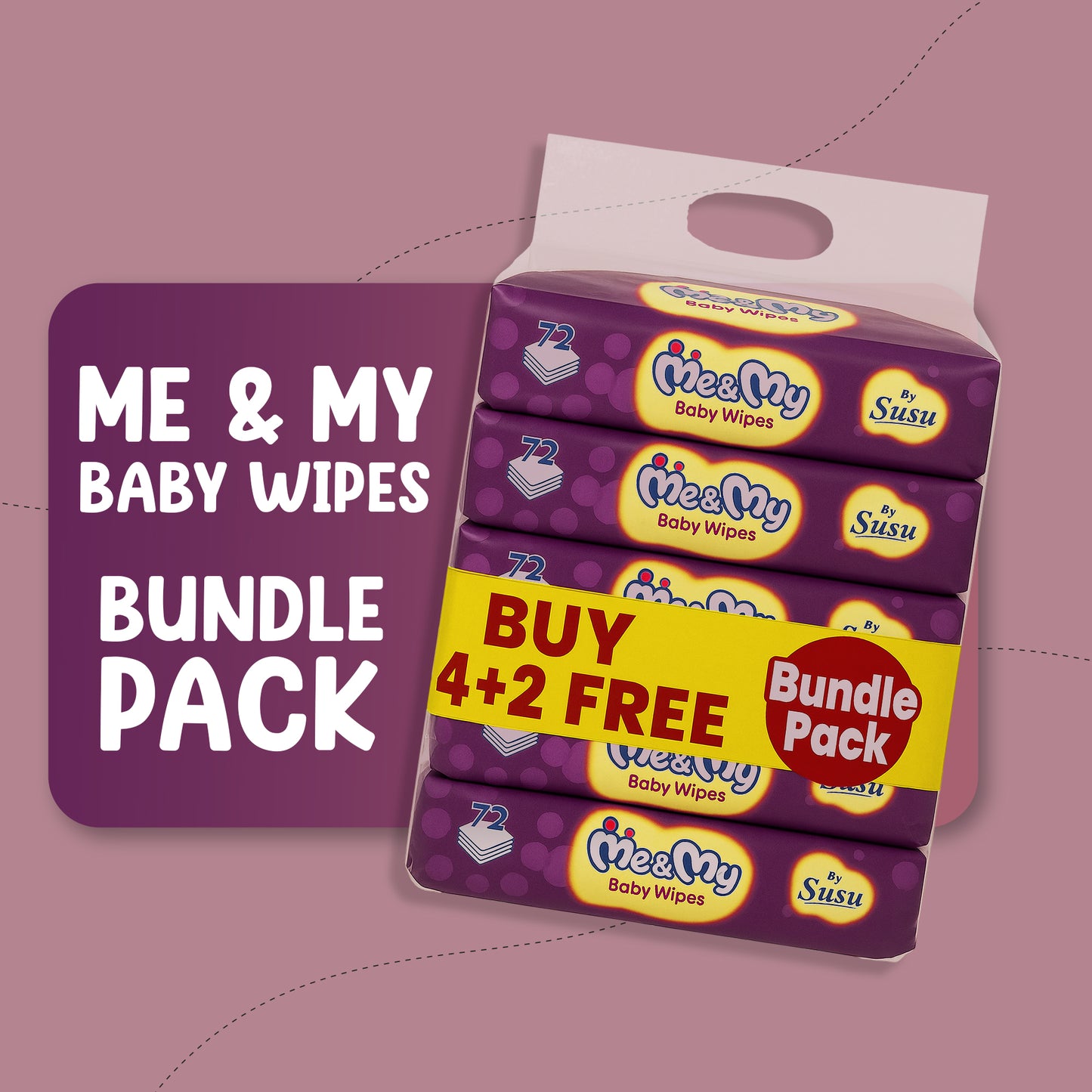 Me&my Babywipes 4+2 free Bundle